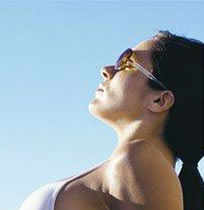 Tanned Woman